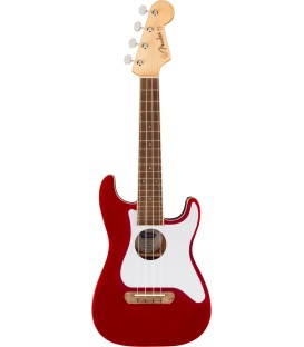 Fender Fullerton Strat Candy Apple Red Ukulele