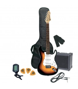 Pack de guitarra eléctrica PURE GEWA RC-100 3TS