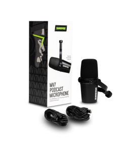 Micrófono dinámico USB/XLR Shure MV7-K