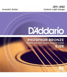 Daddario EJ26 Acoustic Guitar Strings 11-52