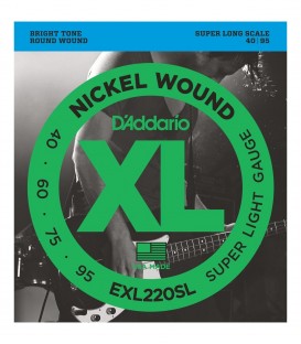Juego cuerdas bajo Daddario EXL220SL 40-95