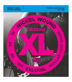 Daddarios EXL170SL Bass Strings 45-100 Super long scale